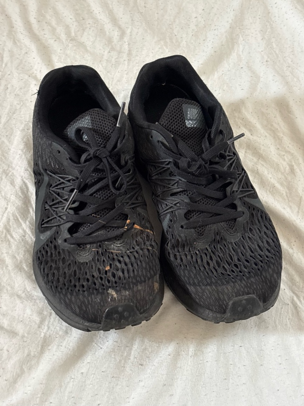 Nike Women's Black Mesh Running Sneakers